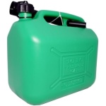 Hilka Tools 84809510 10L Plastic Fuel Can, Green