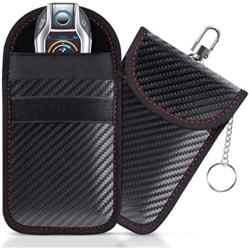 Faraday Pouch for Car Keys, Faraday Bag, Car RFID Signal Blocking Holder