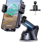 Wireless Car Charger, JOYROOM 15W Qi Fast Charging Car Charger Phone Holder