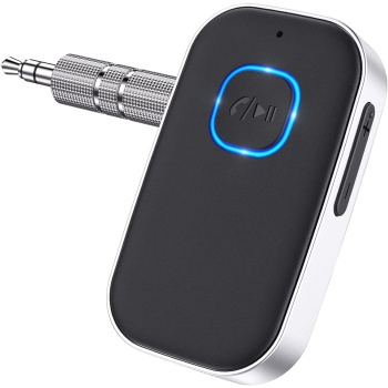 COMSOON Bluetooth Receiver for Car, Noise Cancelling 3.5mm AUX Bluetooth Car