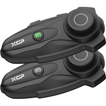 X10 10 Riders Group Mesh Motorcycle Intercom, 3000m Motorcycle Bluetooth Headset