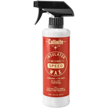 Collinite S-845 Insulator Wax Speed-Carnauba + Polymer Sealant+Spray Wax Topper
