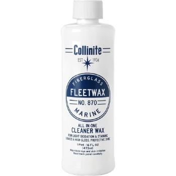 Collinite 870 All-In-One Cleaner Wax for Marine/RV. Removes Oxidation + Restores