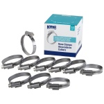 Norma 01266704016-000-0539 Hose Clamps, 12 mm-20 mm x 9 mm W4 (Pack of 10), 0.5, Pack of 10